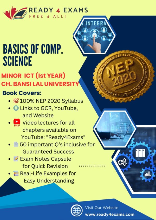 CBLU-BSc CS/ Minor ICT - Basics of Computer Sc.