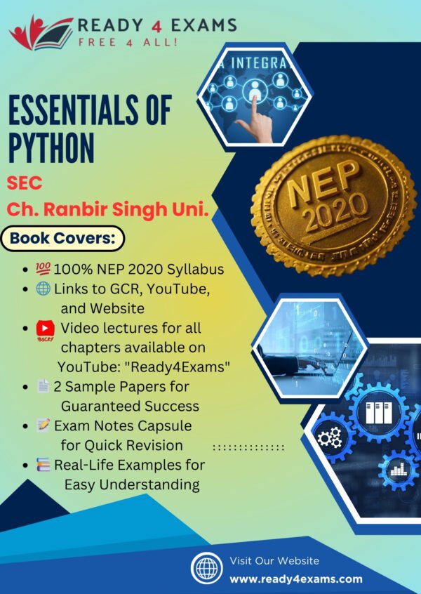 CRSU-SEC- Essentials of PYTHON