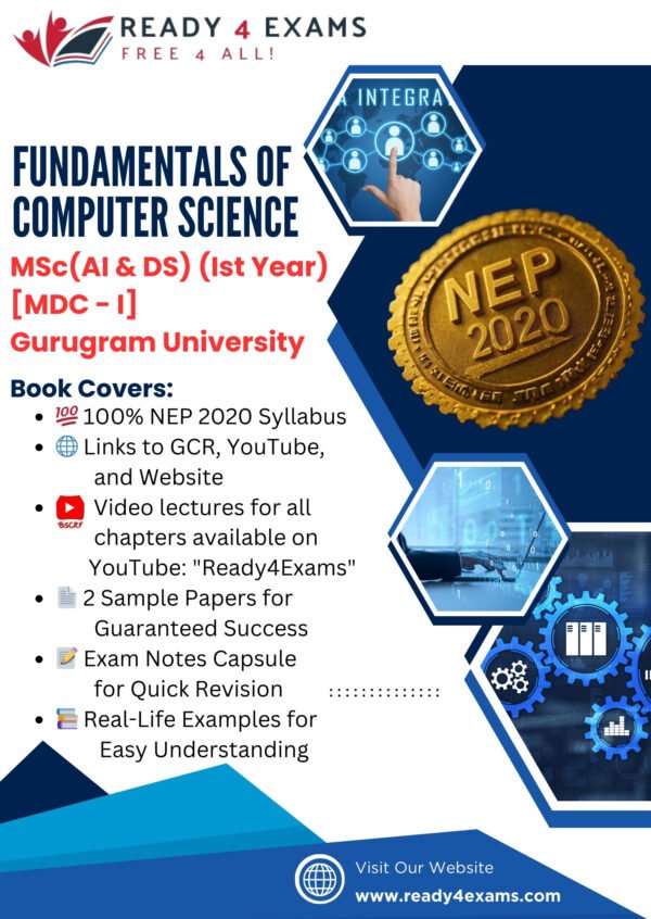 GU-MSc (AI & DS) - MDC - Fundamentals of Computer Sc.