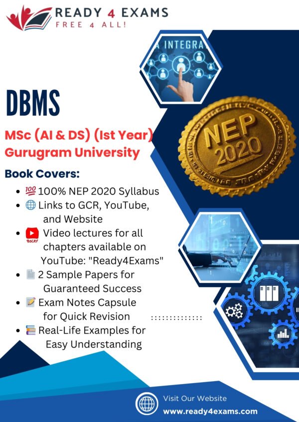 GU-MSc (AI & DS) - DBMS