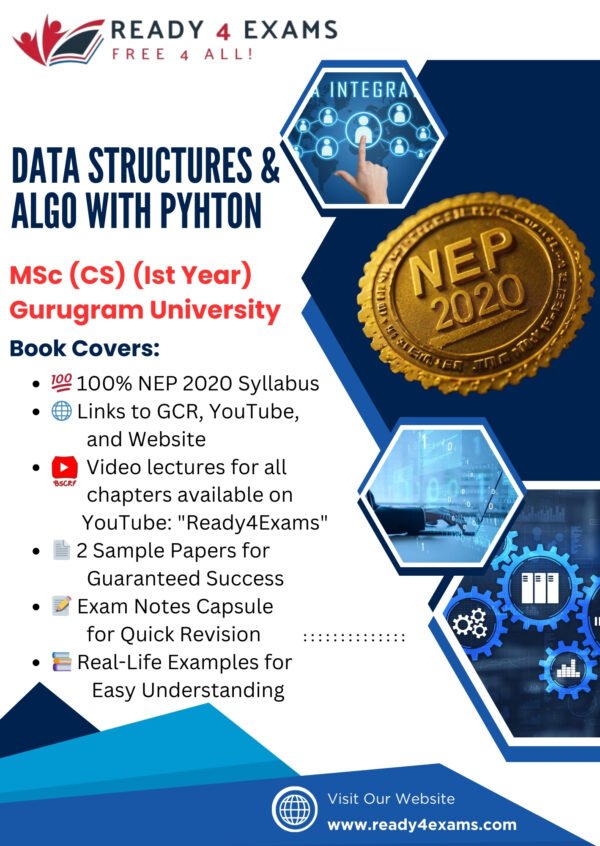 GU-MSc CS - Data Structures & Algorithm Using PYTHON