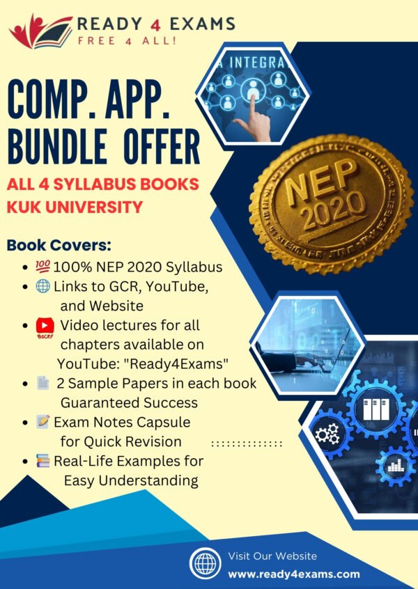 KU-Computer Application-BUNDLE OFFER !!!