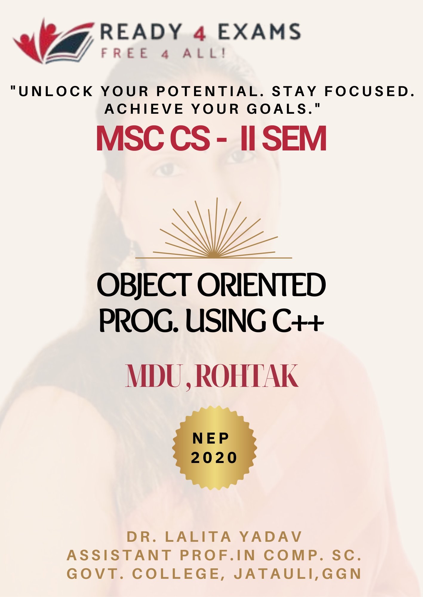 MDU MSc CS- OOPS Using C++ (2)