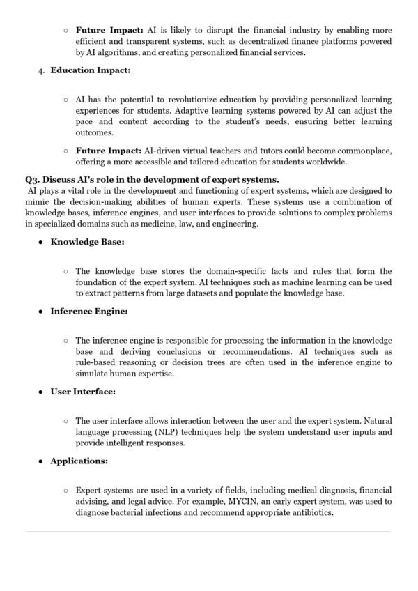 MDU - MSc CS - Artificial Intelligence (SEM 2) - Image 12